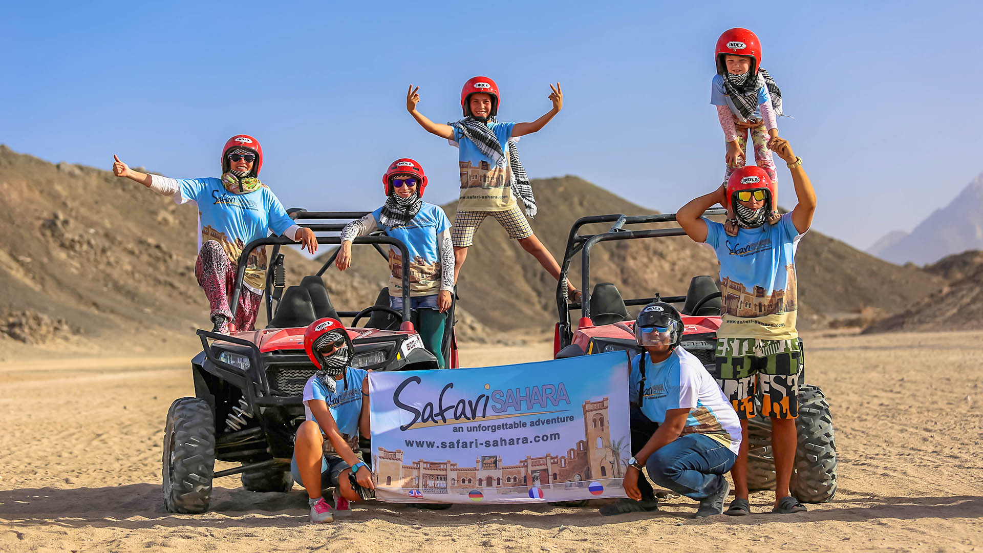 Safari Sahara Hurghada, Quad Biking, Jeep Safari, Buggy Car von Polaris RZR